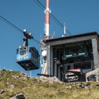Bergstation der Luftseilbahn Pletzeralm-Kitzbüheler Horn, September 2023