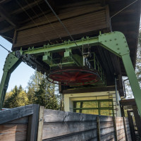 Talstation des Schlepplifts Hochstein, September 2025