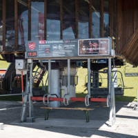 Talstation der Sesselbahn Steinermandl, September 2025