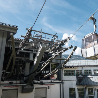 Talstation der Kabinenbahn Lienz-Zettersfeld, September 2025