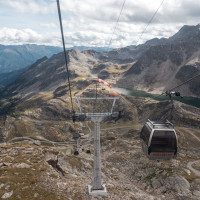 Kabinenbahn Weisssee-Eisseehaus, September 2025