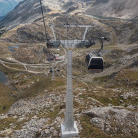 Kabinenbahn Weisssee-Eisseehaus, September 2025