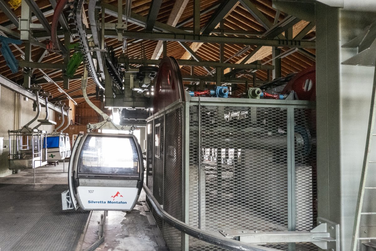 Bergstation Doppelmayr-Seilbahn Versettla