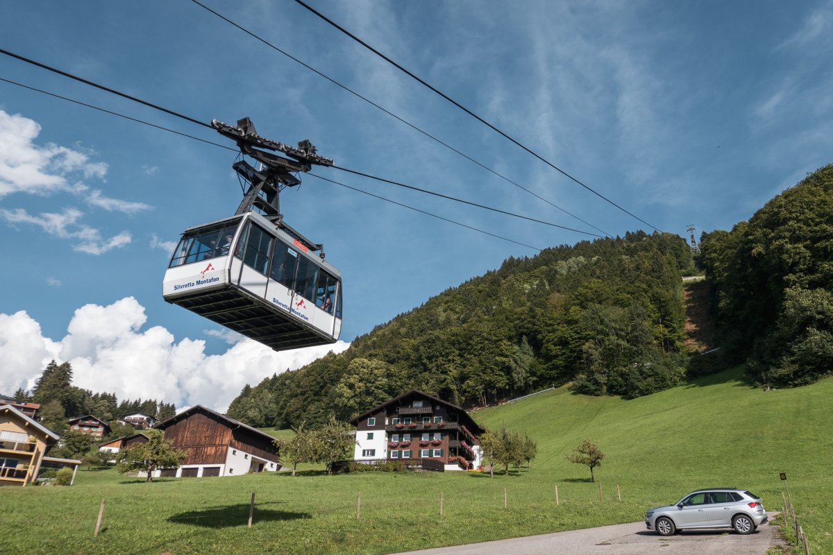 Luftseilbahn Schruns-Hochjoch, September 2022