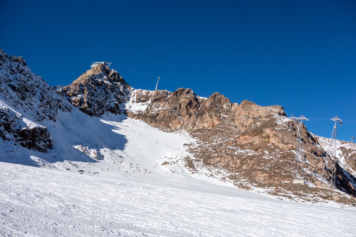 Kabinenbahnen Mittelbergferner und Pitztalgletscher-Hinterer Brunnenkogel, Oktober 2016