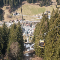 Kabinenbahn See-Medrigjoch, März 2025