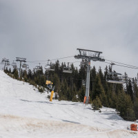 Sesselbahn Zeinis, März 2025