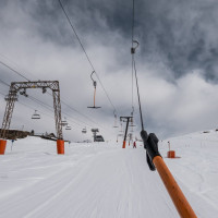 Schlepplifte Rauhkopf und Medrigalm, März 2025