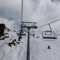Sesselbahn Rossmoos, März 2025