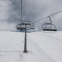Sesselbahn Rossmoos, März 2025