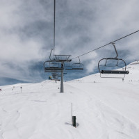 Sesselbahn Rossmoos, März 2025
