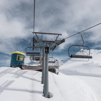 Sesselbahn Rossmoos, März 2025