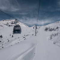 Kabinenbahn Versing, März 2025