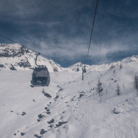 Kabinenbahn Versing, März 2025