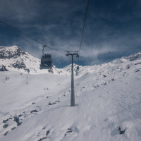 Kabinenbahn Versing, März 2025