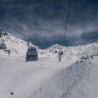 Kabinenbahn Versing, März 2025