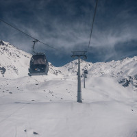 Kabinenbahn Versing, März 2025