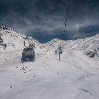 Kabinenbahn Versing, März 2025