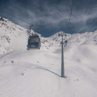 Kabinenbahn Versing, März 2025