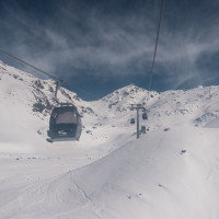 Kabinenbahn Versing, März 2025