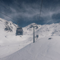 Kabinenbahn Versing, März 2025