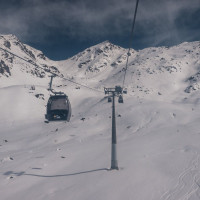 Kabinenbahn Versing, März 2025