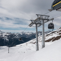 Kabinenbahn Versing, März 2025