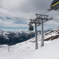 Kabinenbahn Versing, März 2025