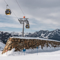 Kabinenbahn Furglerblick, März 2025