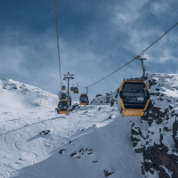 Kabinenbahn Furglerblick, März 2025