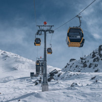 Kabinenbahn Furglerblick, März 2025