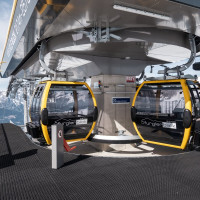 Bergstation der Kabinenbahn Furglerblick, März 2025