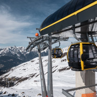 Bergstation der Kabinenbahn Furglerblick, März 2025
