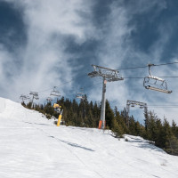 Sesselbahn Zeinis, März 2025