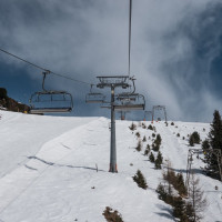 Sesselbahn Zeinis, März 2025