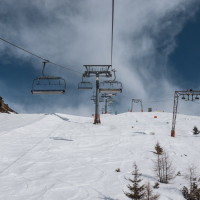 Sesselbahn Zeinis, März 2025