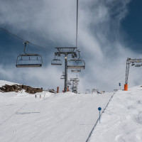 Sesselbahn Zeinis, März 2025