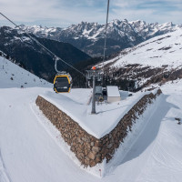 Kabinenbahn Furglerblick, März 2025