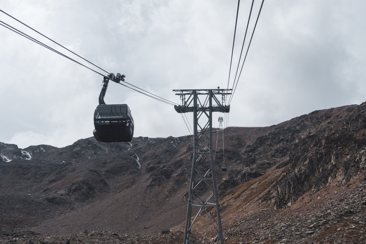 Kabinenbahn Wasserkar-Gaislachkogl, September 2019