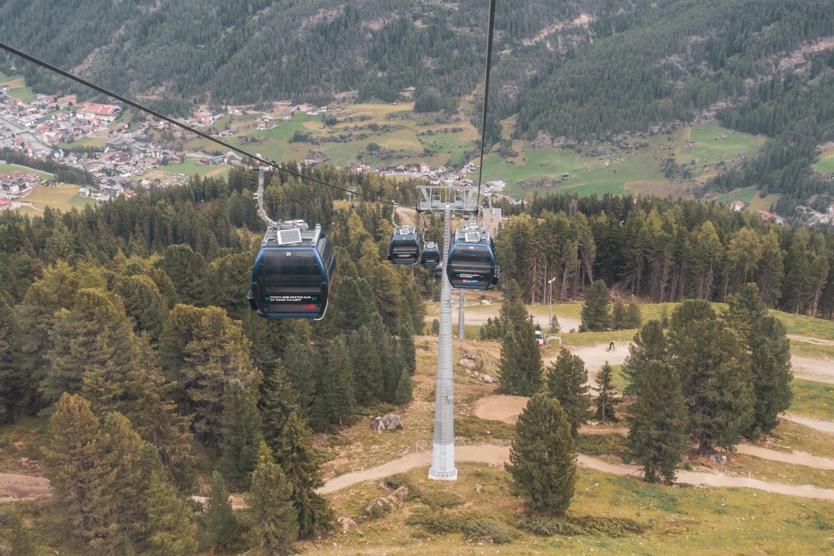 Kabinenbahn Sölden-Wasserkar, September 2019