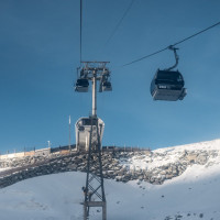 Kabinenbahn Schwarze Schneid 1, Oktober 2025