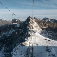 Kabinenbahn Schwarze Schneid 2, Oktober 2025