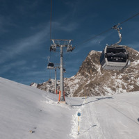 Kabinenbahn Tiefenbachferner, Oktober 2025