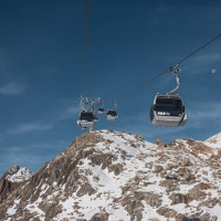 Kabinenbahn Tiefenbachferner, Oktober 2025