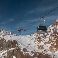 Kabinenbahn Tiefenbachferner, Oktober 2025