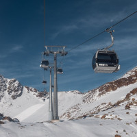 Kabinenbahn Tiefenbachferner, Oktober 2025