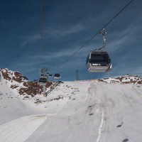 Kabinenbahn Tiefenbachferner, Oktober 2025