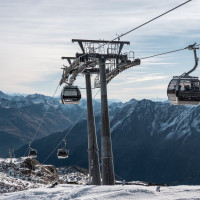 Kabinenbahn Tiefenbachferner, Oktober 2025