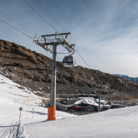 Kabinenbahn Tiefenbachferner, Oktober 2025