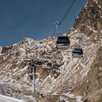 Kabinenbahn Tiefenbachferner, Oktober 2025